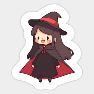 Vampire Halloween Shirt Sticker